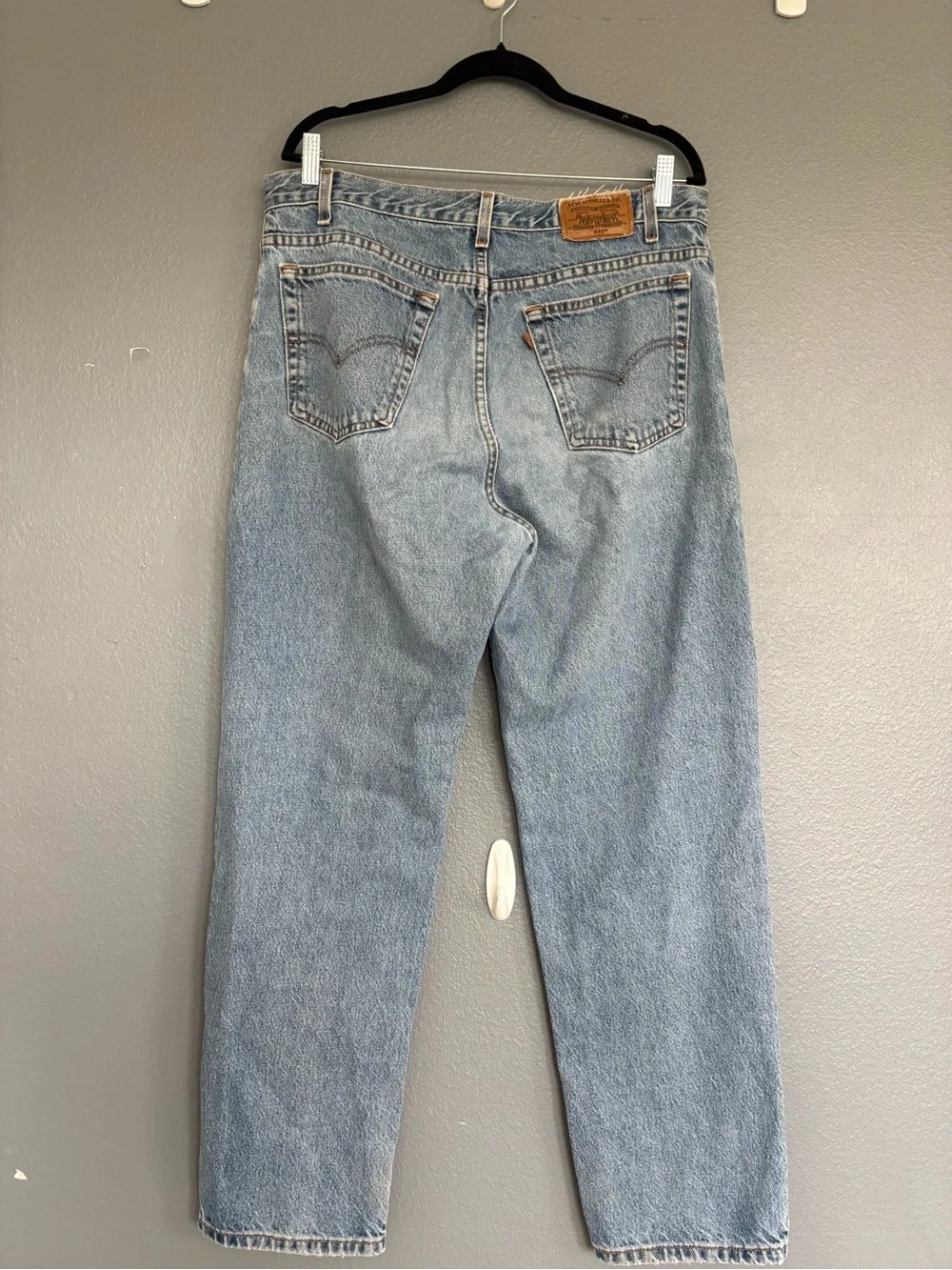 Vintage Levi’s 540 Brown Gold Tab Jeans 36x29 Relaxed Fit 90s Denim
